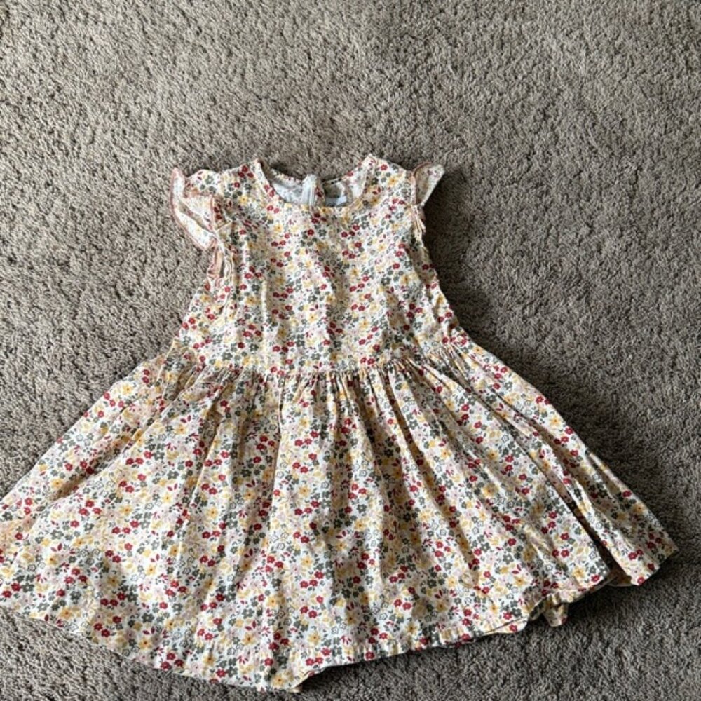 Petit Bateau Floral Dress 3 years/95cm